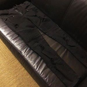 Never worn black Fashion Nova men’s jeans